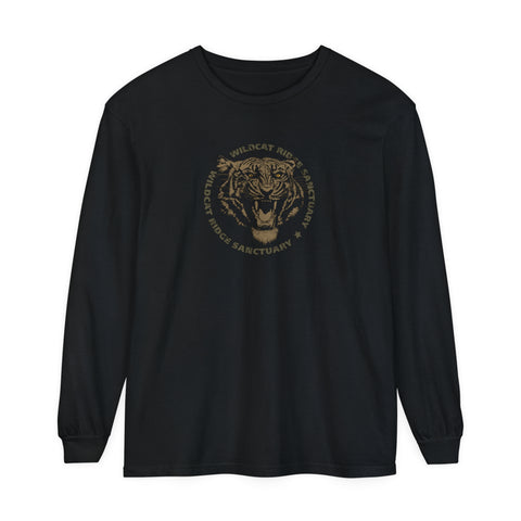 Wild Means Wild Unisex Garment-dyed Long Sleeve T-Shirt