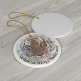 Atticus Tiger - Porcelain Ornament