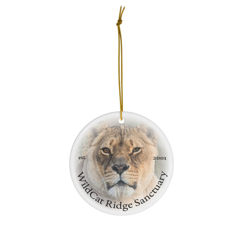 Chobe Lioness - Porcelain Ornament