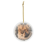 Kariba Lioness - Porcelain Ornament