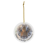 Hobbes Tiger - Porcelain Ornament