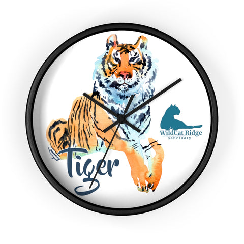 Tiger Watercolor - Wall Clock