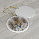 Cairo Serval - Porcelain Ornament