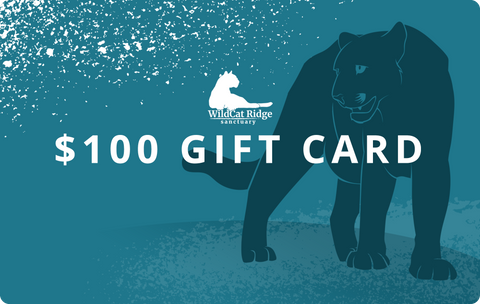 $100 WildCat Ridge Gift Card