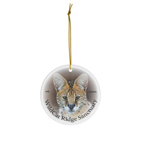 Cairo Serval - Porcelain Ornament