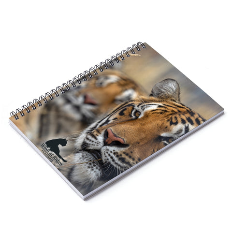 Calvin & Hobbes Tigers - Spiral Notebook